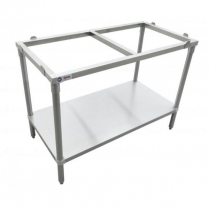 OMCAN 24" x 48" Solid Poly Top Table