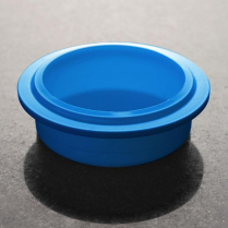 OMCAN Plastic Blue Beaker Lid