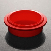 OMCAN Plastic Red Beaker Lid