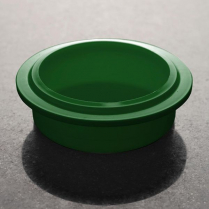 OMCAN Plastic Green Beaker Lid