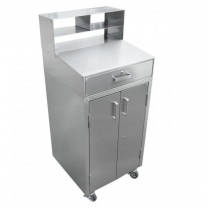 OMCAN 24-inch Stainless Steel Mobile Receiving Desk