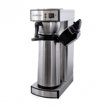 OMCAN Stainless Steel Coffee Maker with 2-Liter Air Pot capa