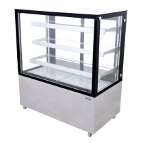 OMCAN SQUARE GLASS REFRIGERATED DISPLAY CASE