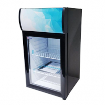 OMCAN 16-inch Countertop Display Refrigerator with 40 L capa
