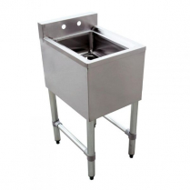OMCAN Under Bar Sink with 1 Compartment and No Drain Board