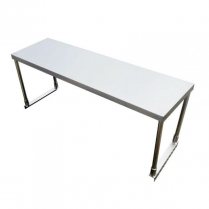 OMCAN 48-inch Stainless Steel Single Deck Overshelf
