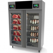 OMCAN Combo Stagionello + Maturmeat 100+100 kg cabinet with