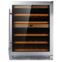OMCAN 23-inch Dual Zone Wine Cooler with 40 Bottle Capacity