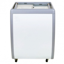 OMCAN 26-inch Ice Cream Display Chest Freezer with Flat Glas