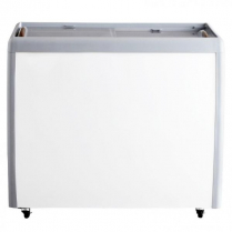 OMCAN 39-inch Ice Cream Display Chest Freezer with Flat Glas