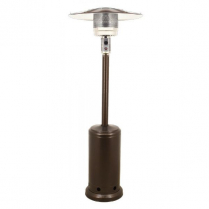 OMCAN 87-Inch Powder-Coated Brown Patio Heater with 45000 BT