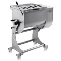 OMCAN Heavy-Duty Stainless Steel Meat Mixer with 50 kg. Capa
