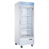 OMCAN 31-inch 1 Door Swing Glass Freezer