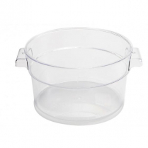 OMCAN 12 QT Polycarbonate Clear Round Food Storage Container