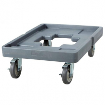 OMCAN Gray Food Carrier Dolly with Cargo Strap