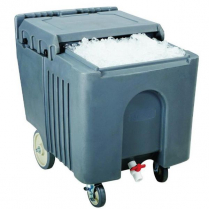 OMCAN 125 lb capacity Insulated Ice Caddy with Sliding Lid