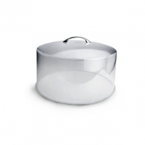 OMCAN Plastic Cake Cover With Chrome Plated Handle