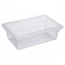 OMCAN 12" x 18" x 6" Polycarbonate Rectangular Clear Food St