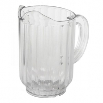 OMCAN 60 oz/1.8L Clear Polycarb Water Pitcher (D)