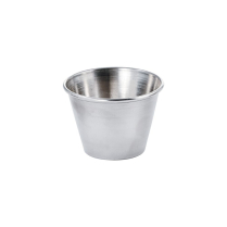 OYSTER CUP 2.5 OZ S/S EACH (D)