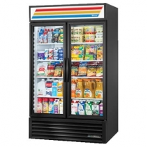 True Refrigerated Merchandiser 2 Door 47" W Black 115V