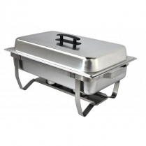 Economy Small Deluxe Chafer w/pan 8 qt Stainless Steel