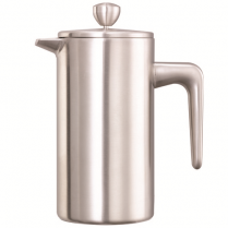 SERVICE IDEAS FRENCH PRESS 12 OZ BRUSHED S/S (D)