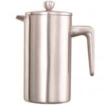 SERVICE IDEAS FRENCH PRESS 27 OZ BRUSHED S/S (D)