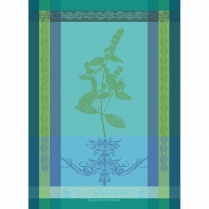 GARNIER THIEBAUT KITCHEN TOWEL BRIN DE MENTHE CHLOROPHYLL(C)