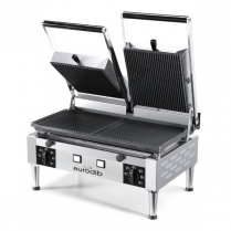 Panini Grill - Top Ribbed + 1 Flat bottom (Left side)