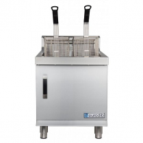 Eurodib Natural Gas Fryer Twin Baskets - 26 500 BTU/hr Total