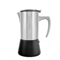 GROSCHE STOVETOP ESPRESSO MAKER 6 CUP BRUSHED