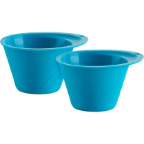 TRUDEAU SILICONE BUTTER WARMER BOWLS S/2