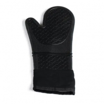 COOL TOUCH SILICONE OVEN MITT BLACK