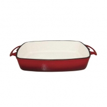 CUISTOT FRANCE ROASTER 35x26 CM RED