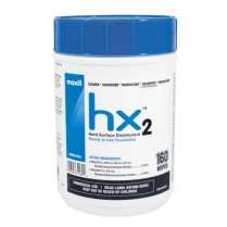 hx2 Hard Surface Disinfectant - 160 Wipes
