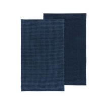 Now Designs Second Spin Navy Waffle Dishtowel Set of 2