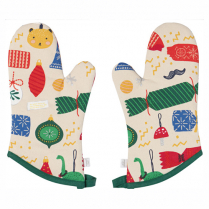 DANICA JUBILEE CHRISTMAS CHARMS OVEN MITT SET OF 2