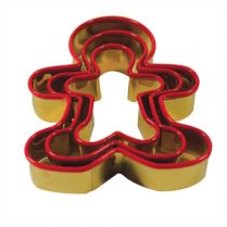 GINGERBREAD COOKIE CUTTER SET OF 3