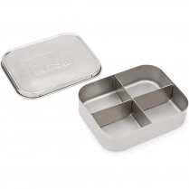 BITS KITS STAINLESS SNACK CONTAINER 4 SECTIONS