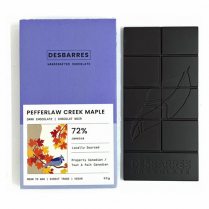 DesBarres Chocolate Pefferaw Creek Maple Chocolate Bar 60g