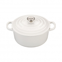 LE CREUSET ROUND FRENCH OVEN 3.3L/22CM WHITE