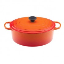 LE CREUSET OVAL FRENCH OVEN 6.3L FLAME