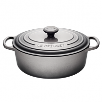 LE CREUSET OVAL FRENCH OVEN 6.3L OYSTER