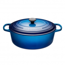 LE CREUSET OVAL FRENCH OVEN 6.3L BLUEBERRY