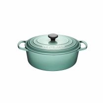 LE CREUSET OVAL FRENCH OVEN 6.3L SAGE