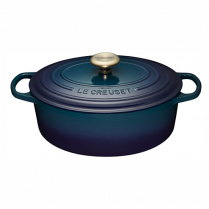LE CREUSET OVAL FRENCH OVEN 6.3L AGAVE