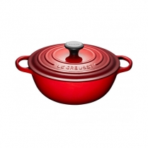 LE CREUSET 4.1L FRENCH CHEF'S OVEN CHERRY