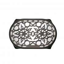 LE CREUSET DELUXE OVAL TRIVET OYSTER