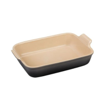 LE CREUSET HERITAGE 3.8L RECT. BAKING DISH OYSTER
